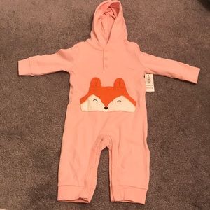 Baby Girl Fox Bodysuit